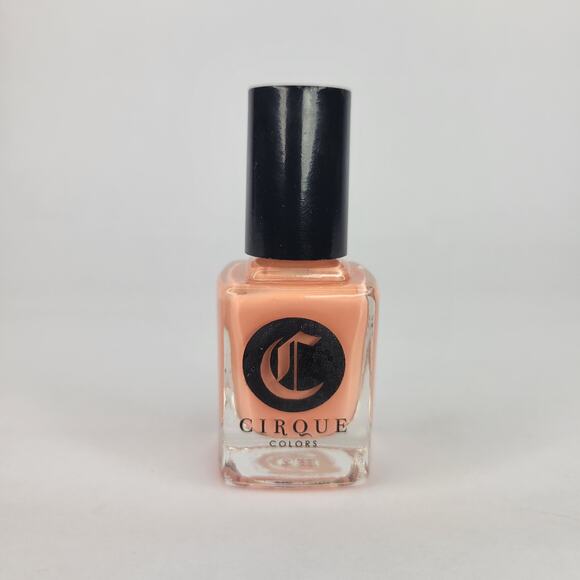 Cirque Nail Polish "Vitamin D" NEW Peach Pastel Neon Creme - Picture 3 of 6